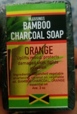 Bamboo Charcoal Orange Soap