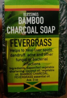 Bamboo Charcoal Fevergrass Soap