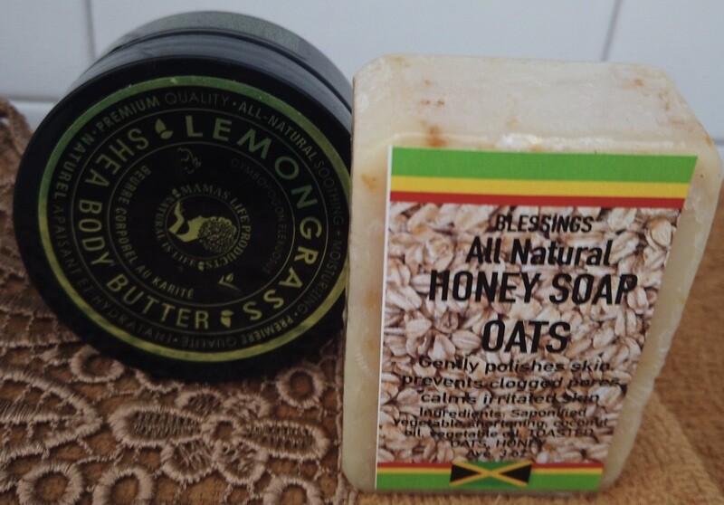 Honey Oats &amp; Lemongrass Shea Butter Combo