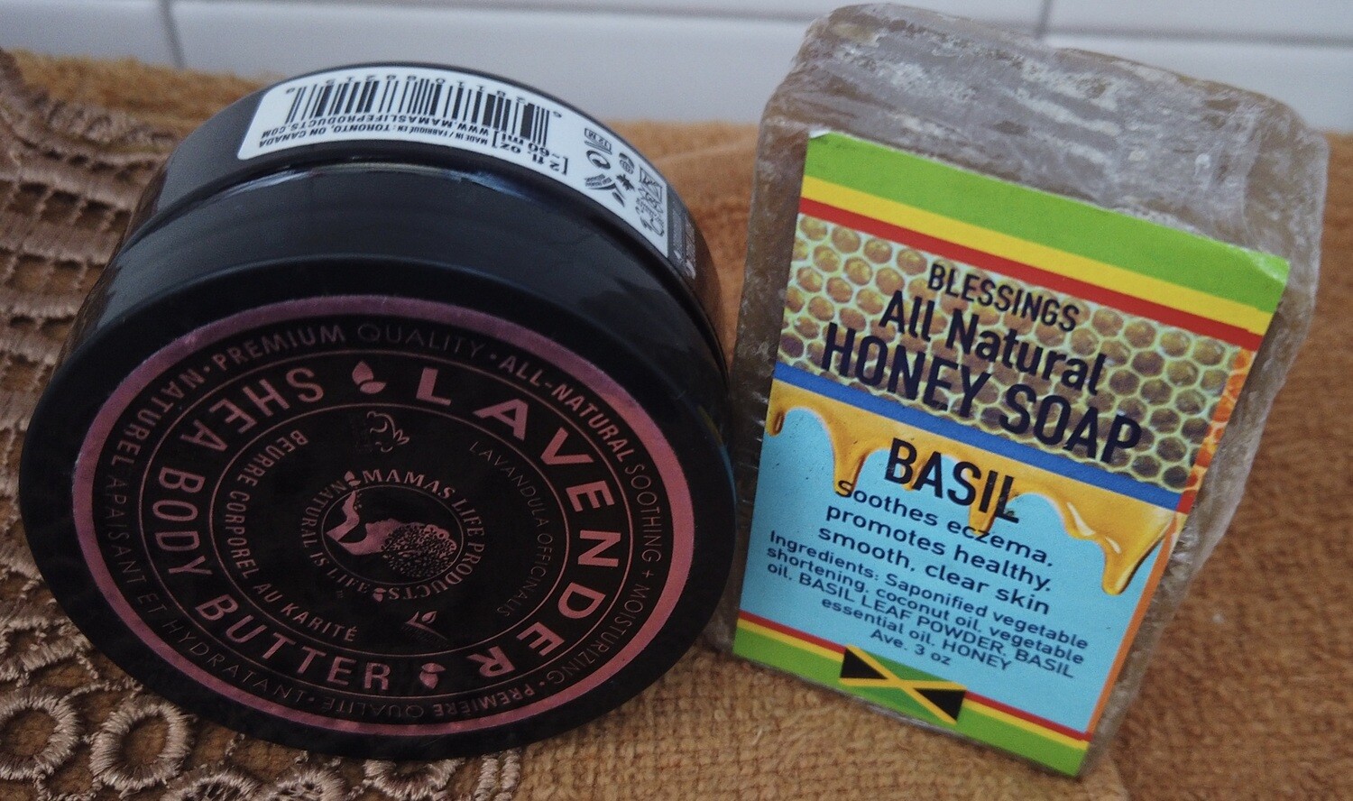 Honey Basil &amp; Lavender Shea Butter Combo