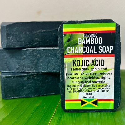 BAMBOO CHARCOAL KOJIC ACID (3oz)
