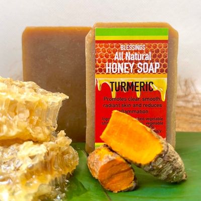 HONEY TUMERIC SOAP (3oz)