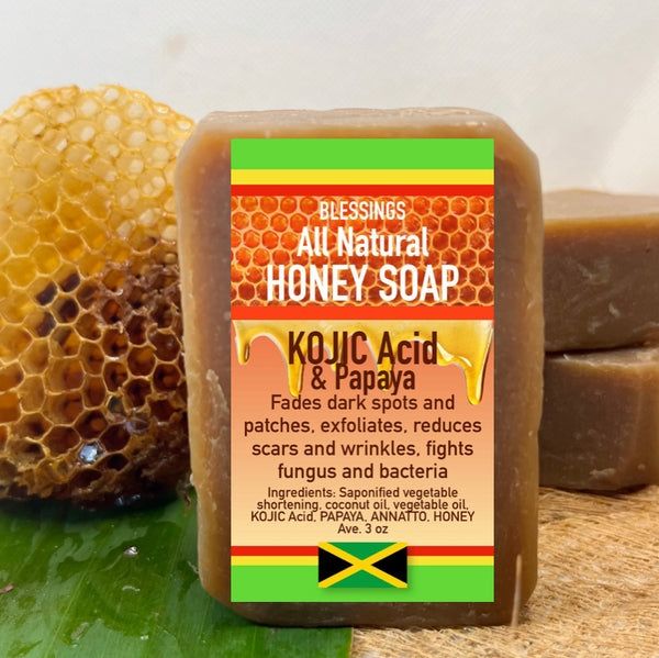 KOJIC PAPAYA SOAP (3oz)