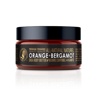 ORANGE BERGAMOT SHEA BUTTER (2oz)