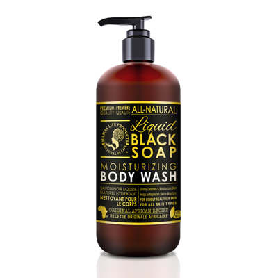 BLACK SOAP BODY WASH (16oz)