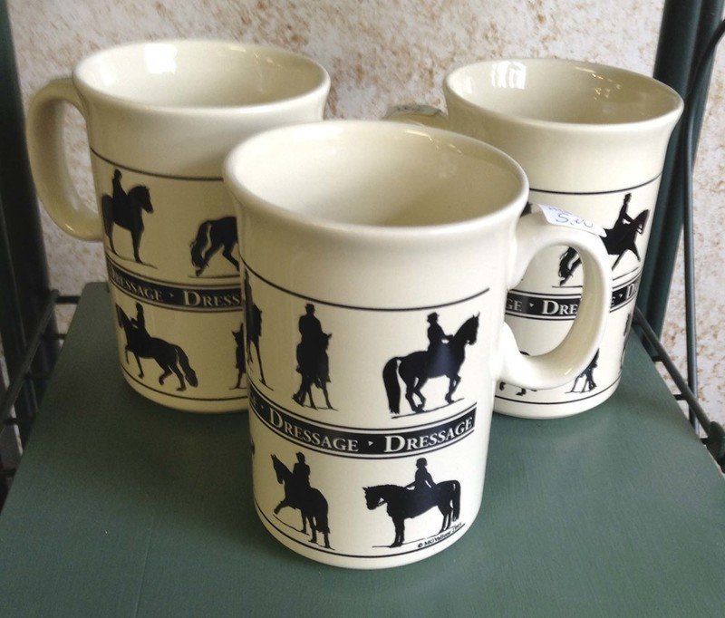 Set of 4 Dressage Mugs