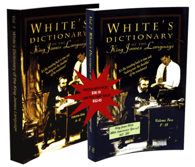 White's Dictionary Volume 1 and 2