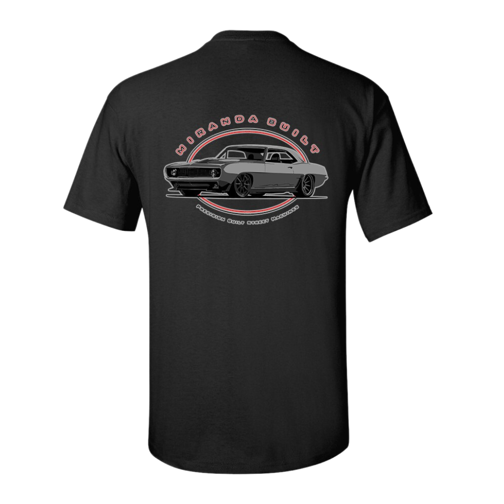 SS T-Shirt With Camaro & Miranda Built Design