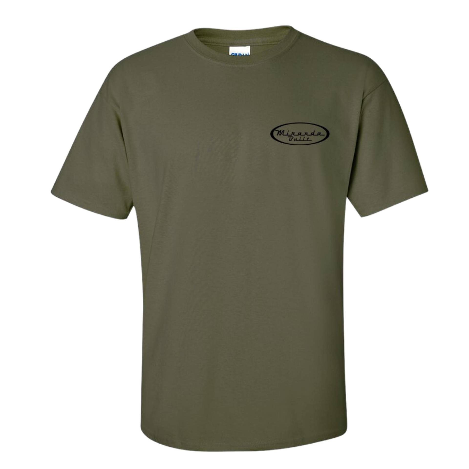 LARGE - Green Shirt w/ Flag