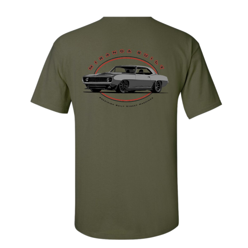 MEDIUM - Green Shirt w/ Red Circle