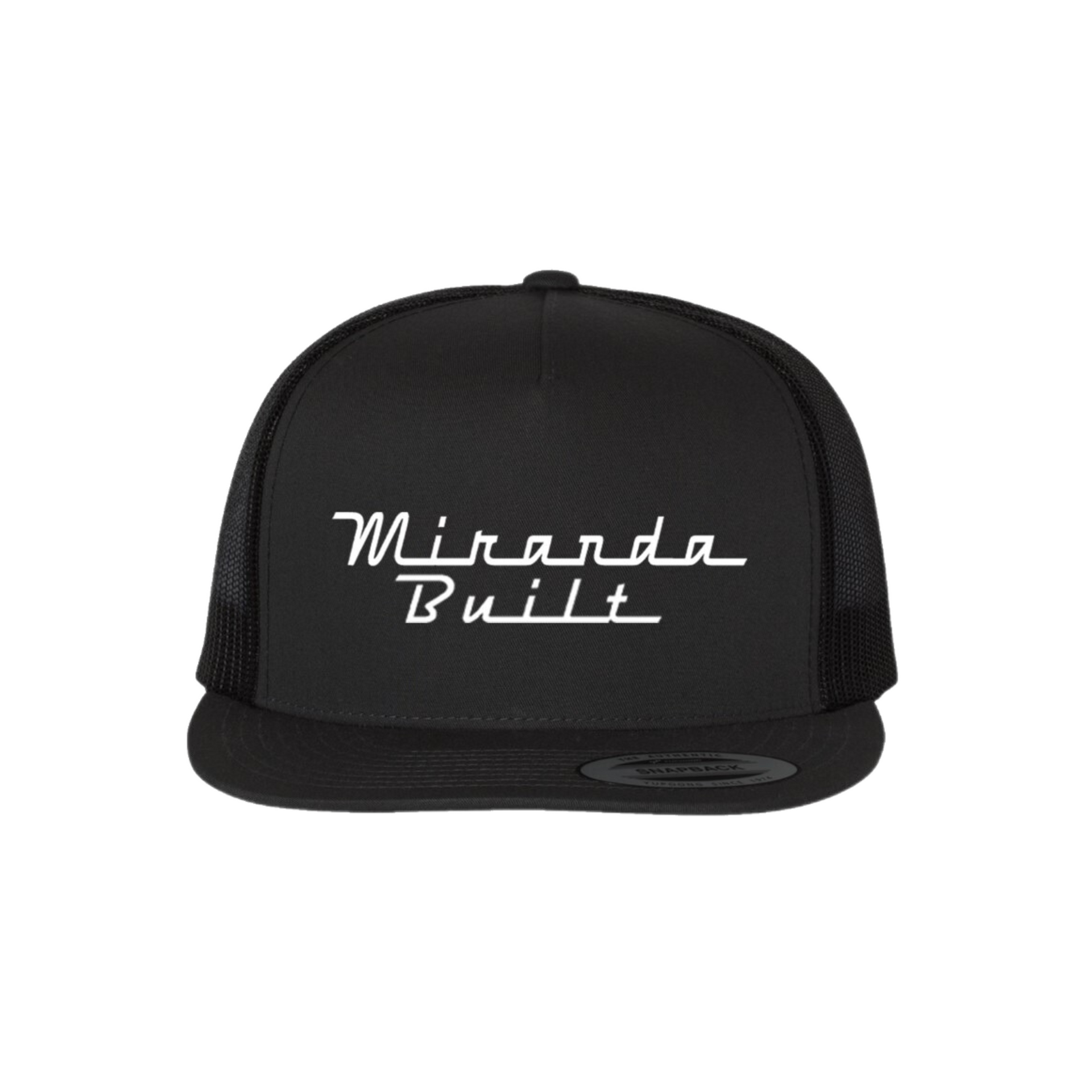 Grey Flat Bill Hat w/ Center Logo