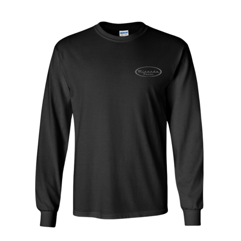 LARGE - Black Dry Fit w/ Flag