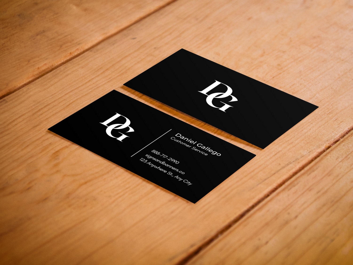 Templated Business Cards