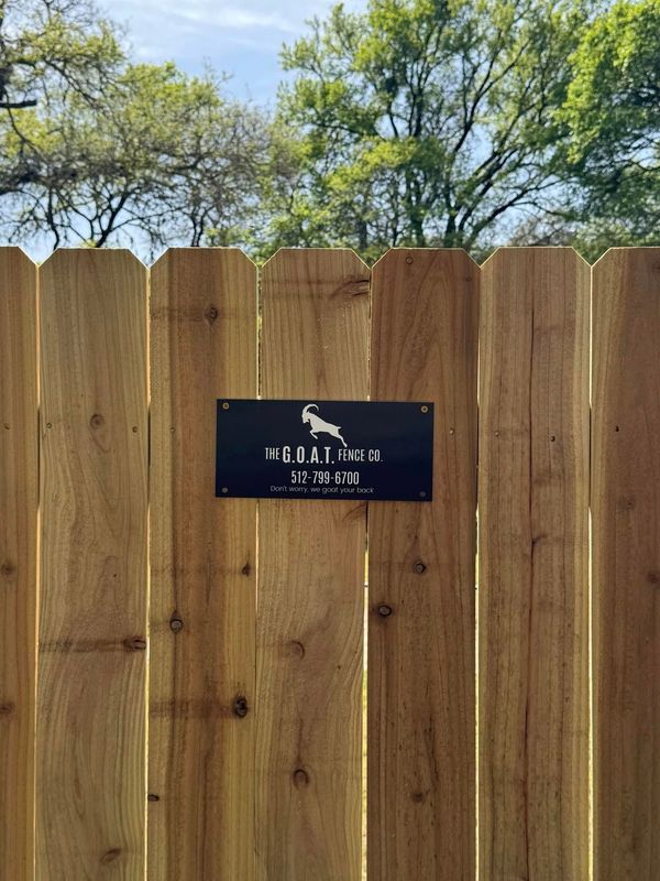 Fence Signs