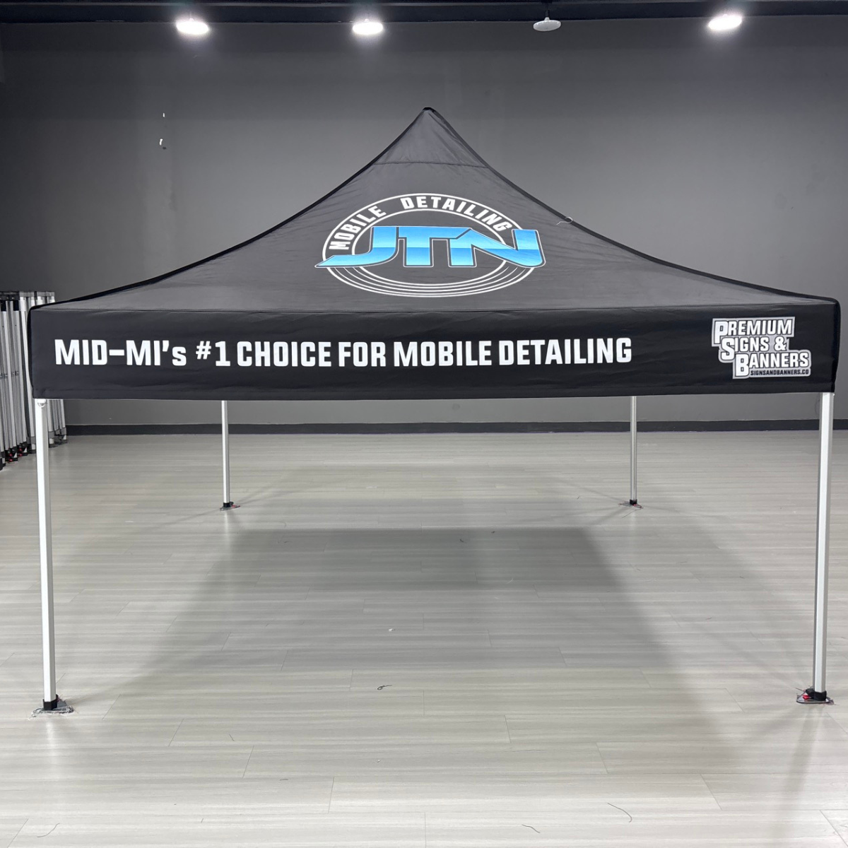 Custom Aluminum 10x10 Pop Up Canopy