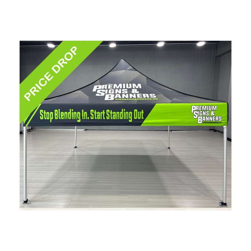 Custom Aluminum 10x10 Pop Up Canopy Custom Aluminum 10x10 Pop Up Canopy