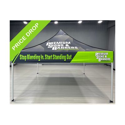 Custom Aluminum 10x10 Pop Up Canopy