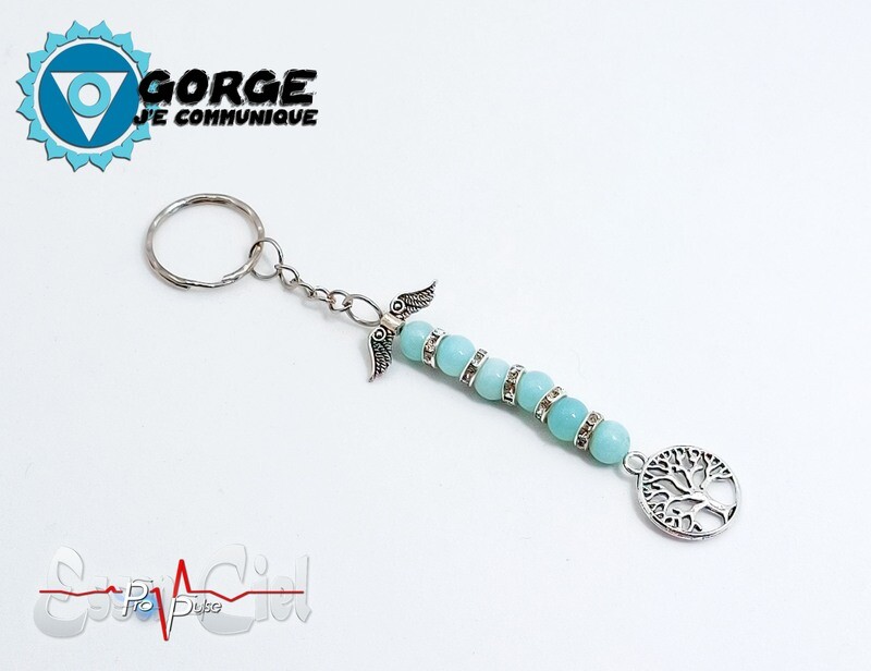 Porte-clef d'harmonisation Chakra GORGE
