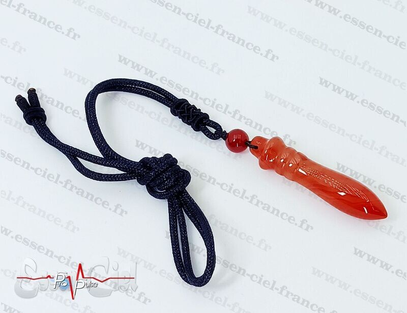 Pendule Égyptien LIGHT- CORNALINE ORANGE