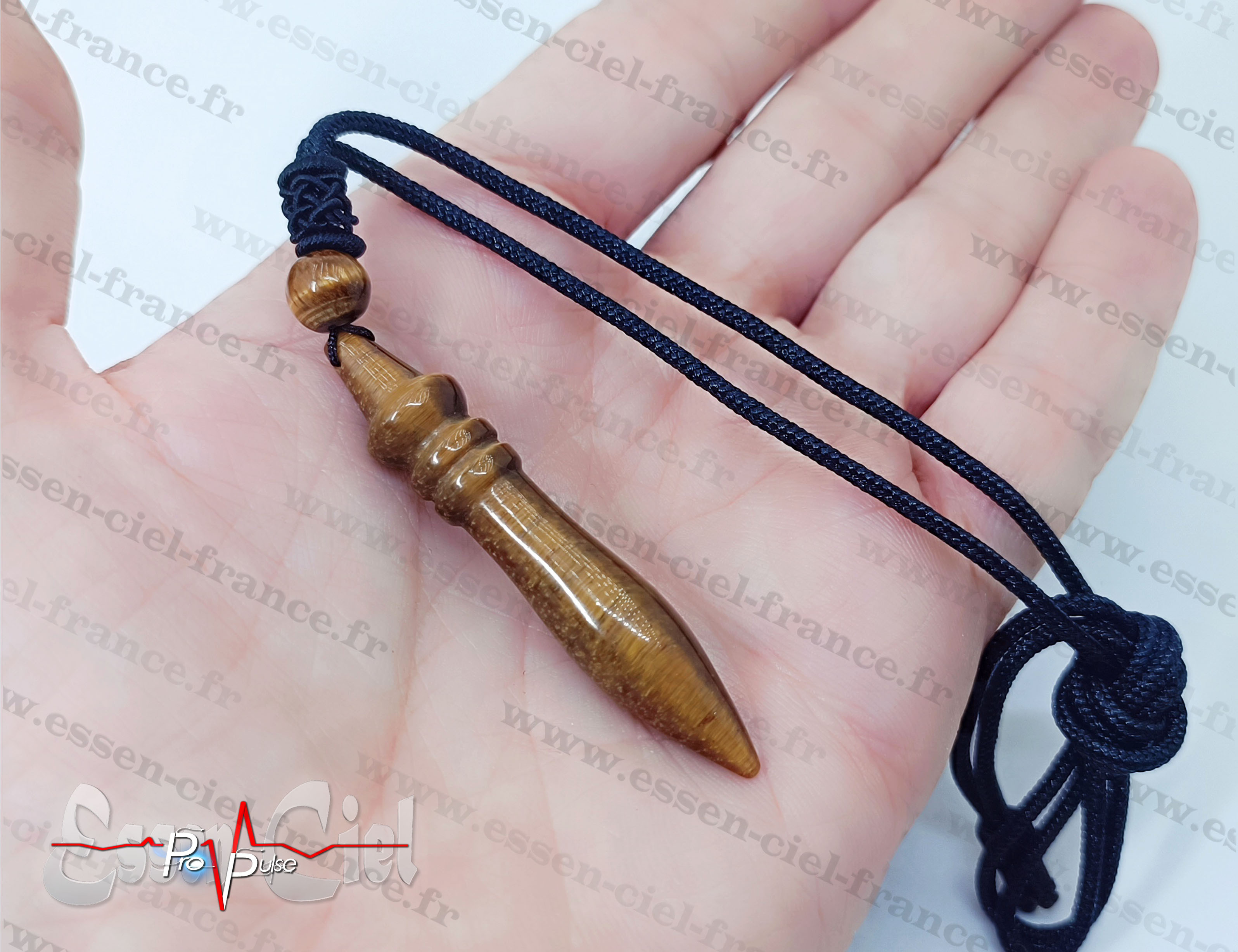 Pendule Égyptien Light - OEIL DE TIGRE