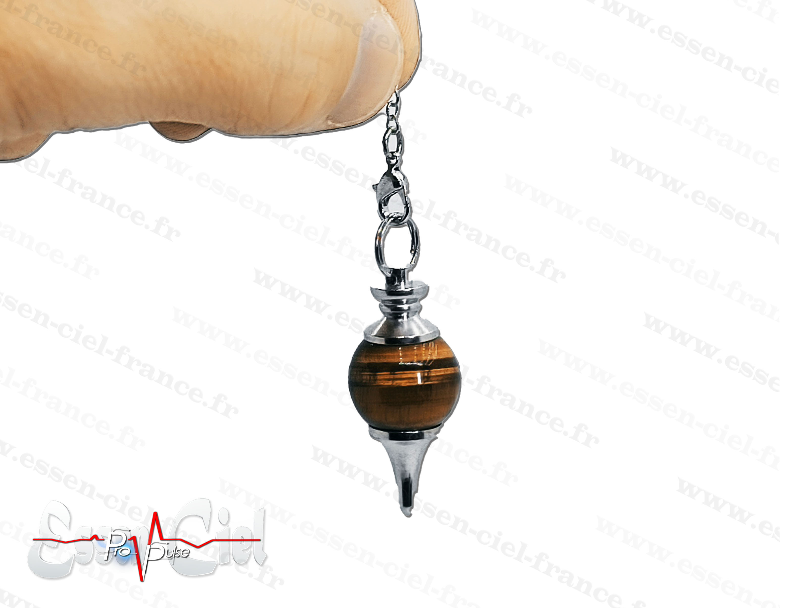 Pendule LUZY - ŒIL DE TIGRE