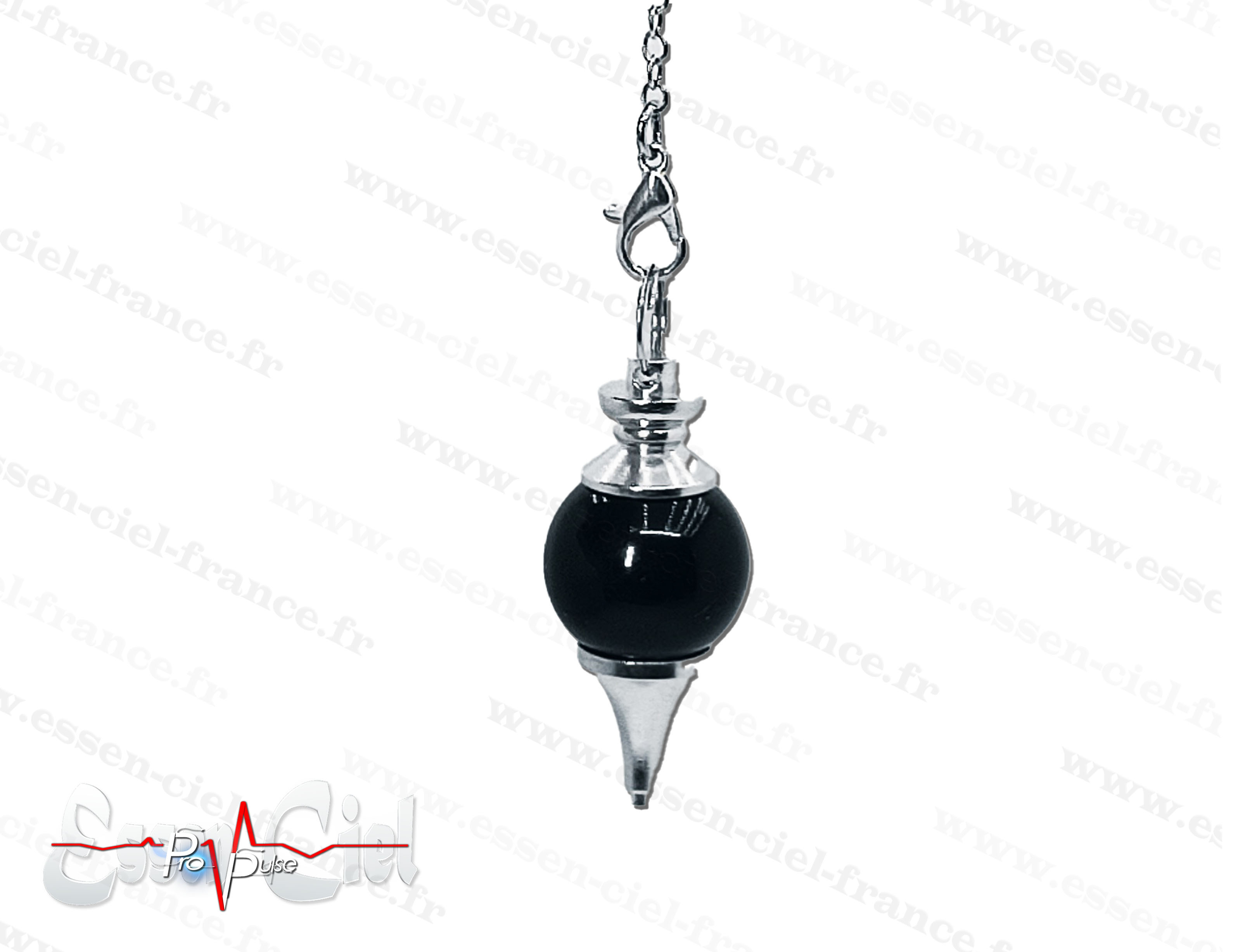 Pendule LUZY - TOURMALINE NOIRE