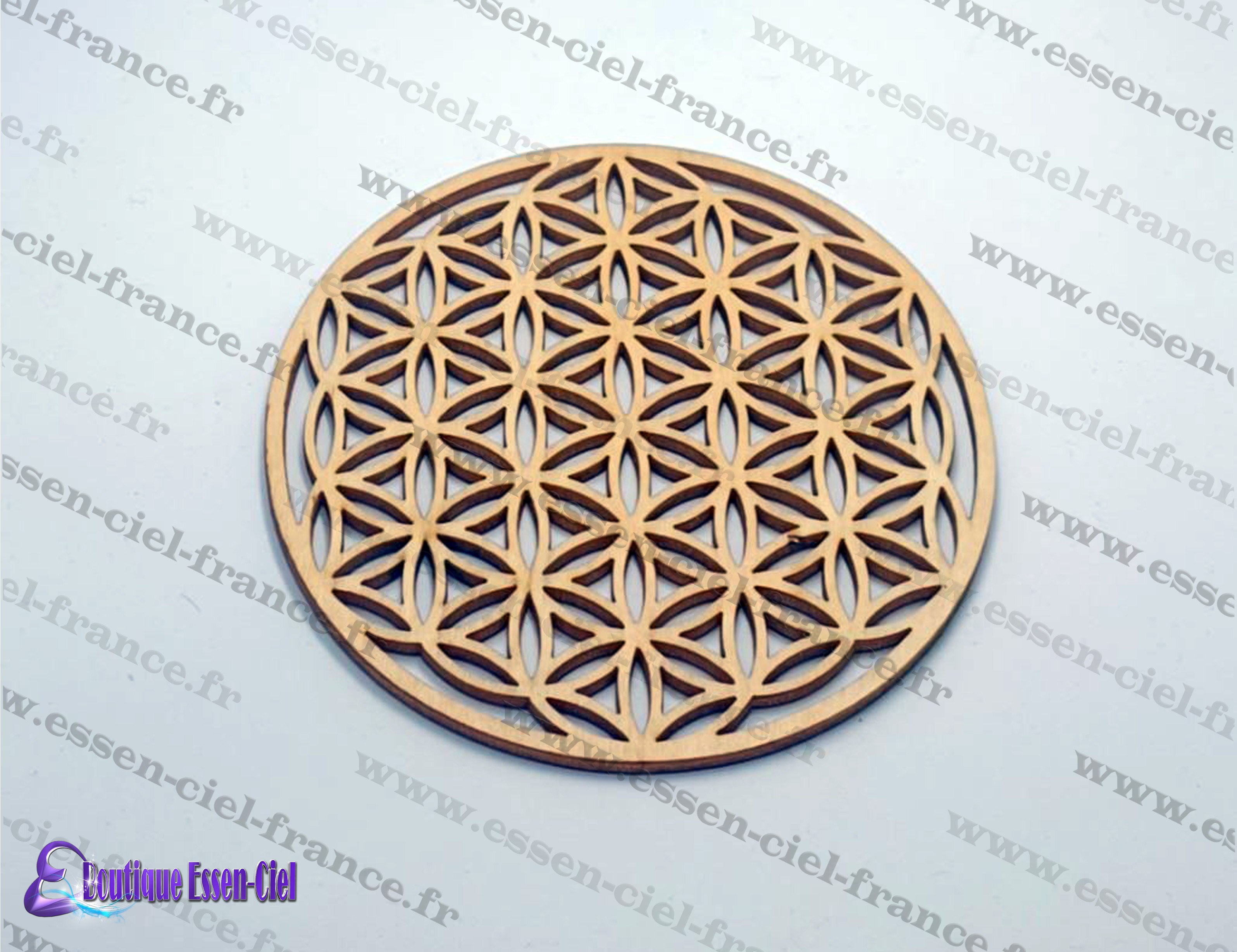 FLEUR DE VIE - en bois de bouleau