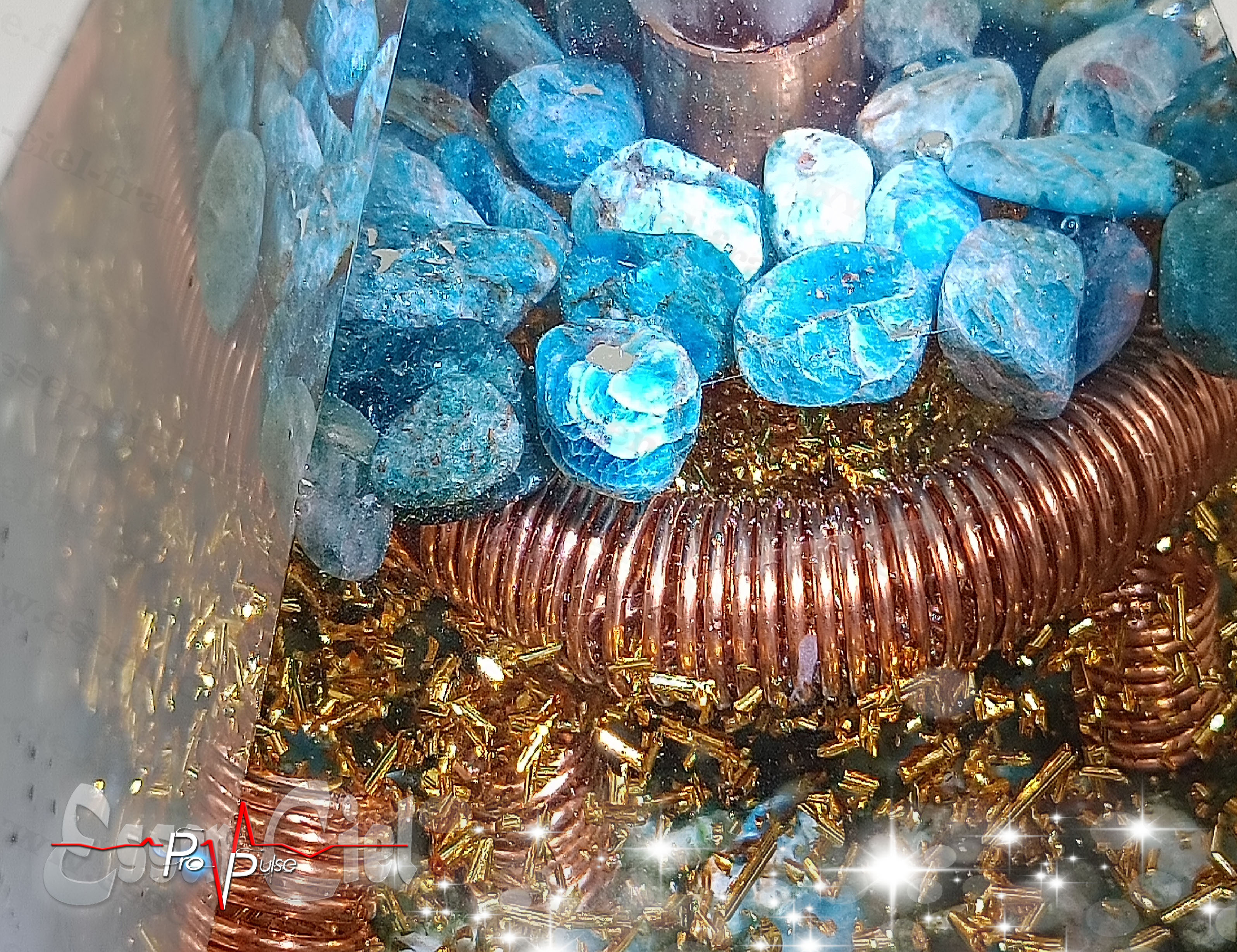 ORGONITE 3XL(150 m²). ARTISANAL - Modèle APATITE SOLO