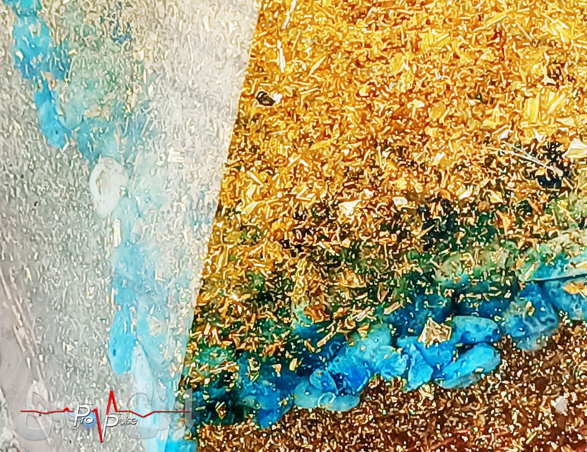 ORGONITE 3XL(150 m²). ARTISANAL - Modèle APATITE / Or