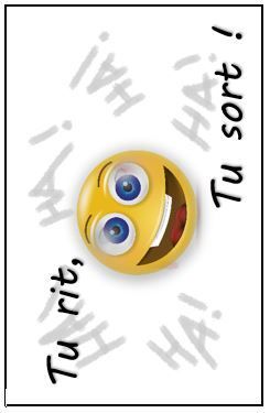 Jeux Qui rit, sort ! (édition limitée)