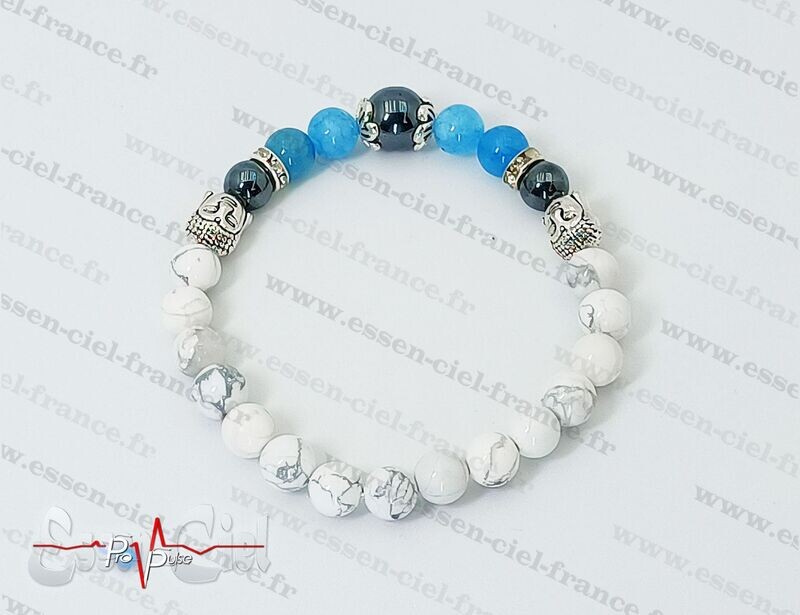 Bracelets Minéraux Mixtes-Elastique