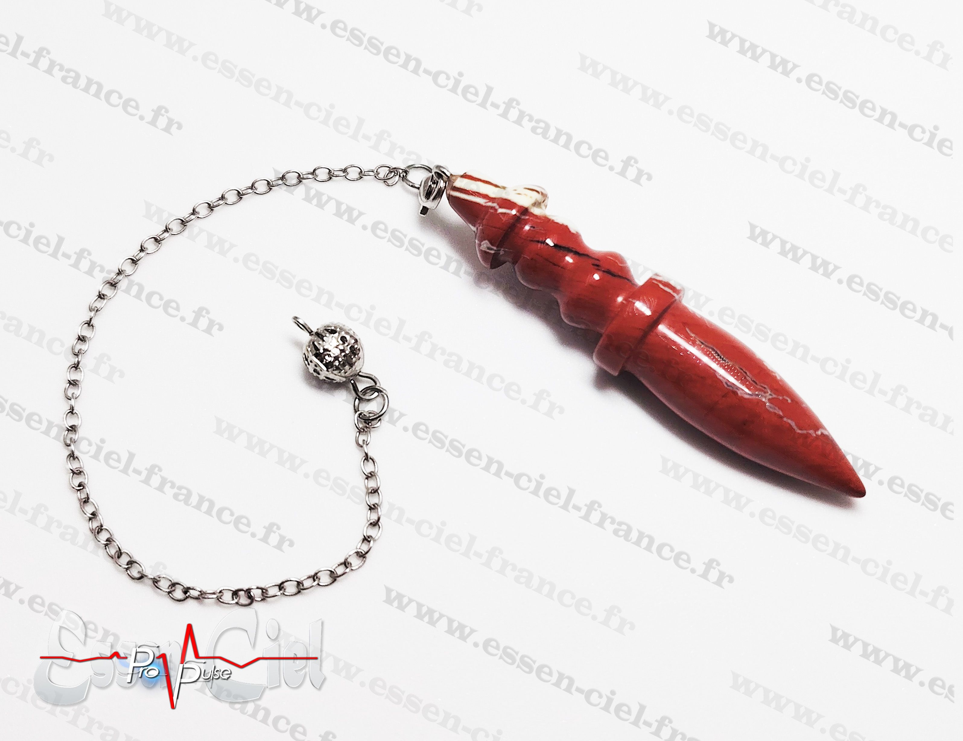 Pendule Thôt - JASPE ROUGE