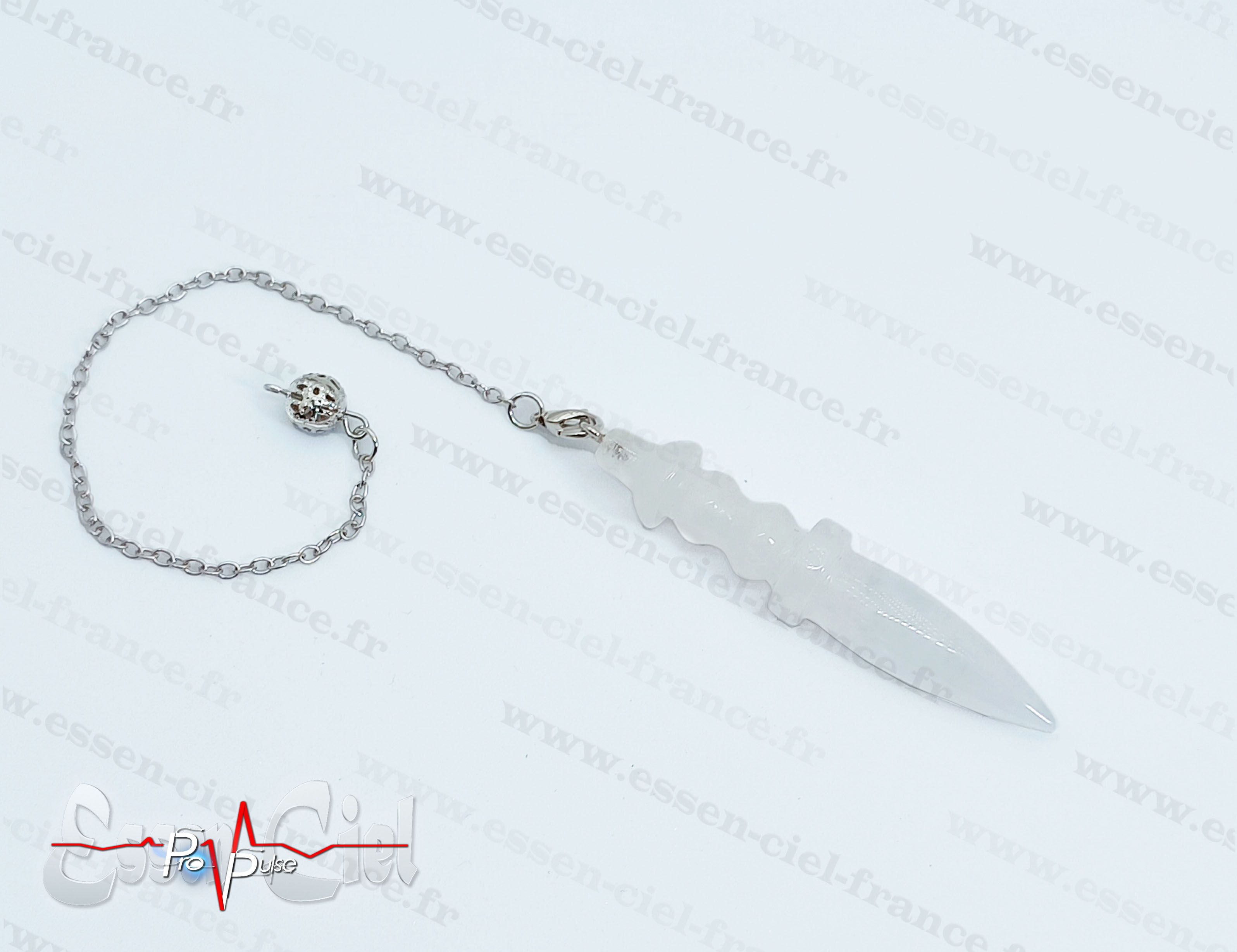 Pendule Thôt - QUARTZ BLANC