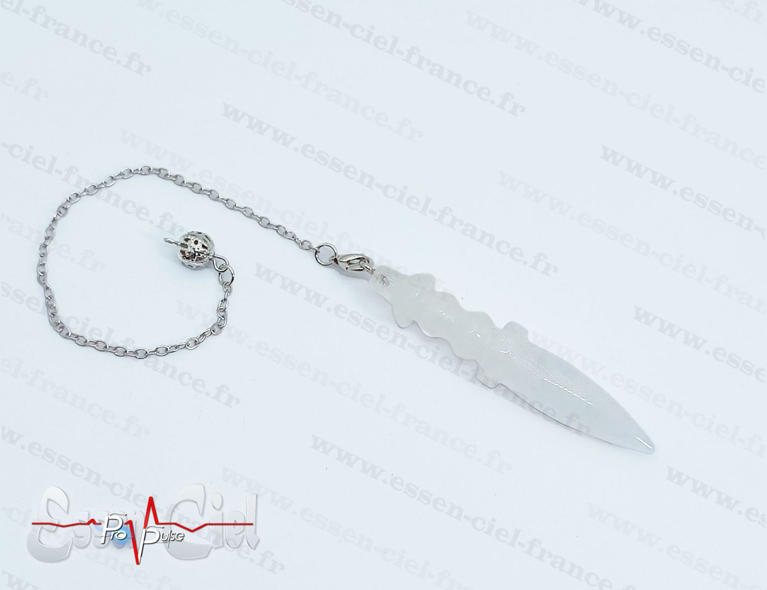 Pendule Thôt - QUARTZ BLANC