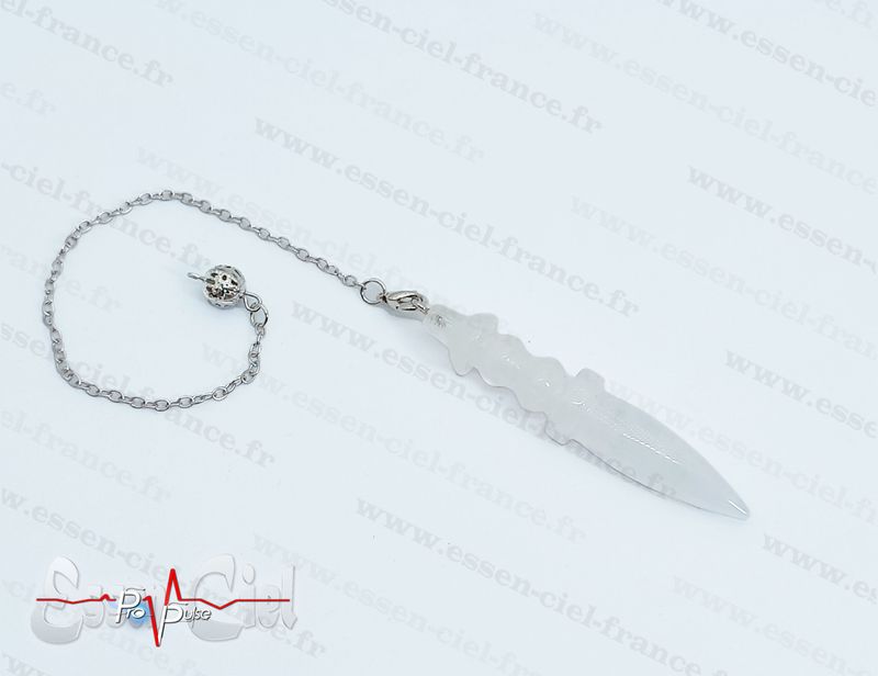 Pendule Thôt - QUARTZ BLANC