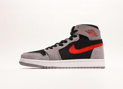 Jordan 1 High Zoom Air CMFT 2 Black Fire Red Cement