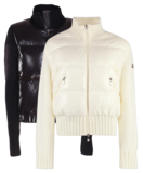 Moncler Cardigan imbottito con zip