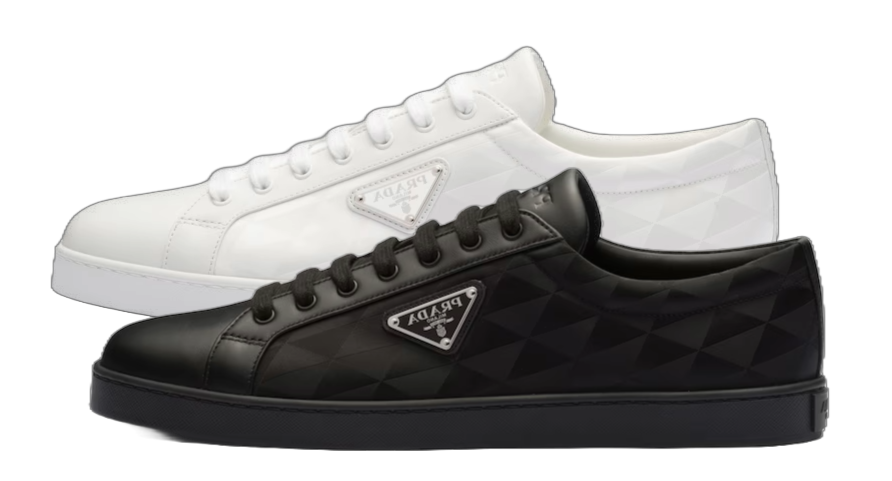 Prada Sneakers in pelle e Re-Nylon