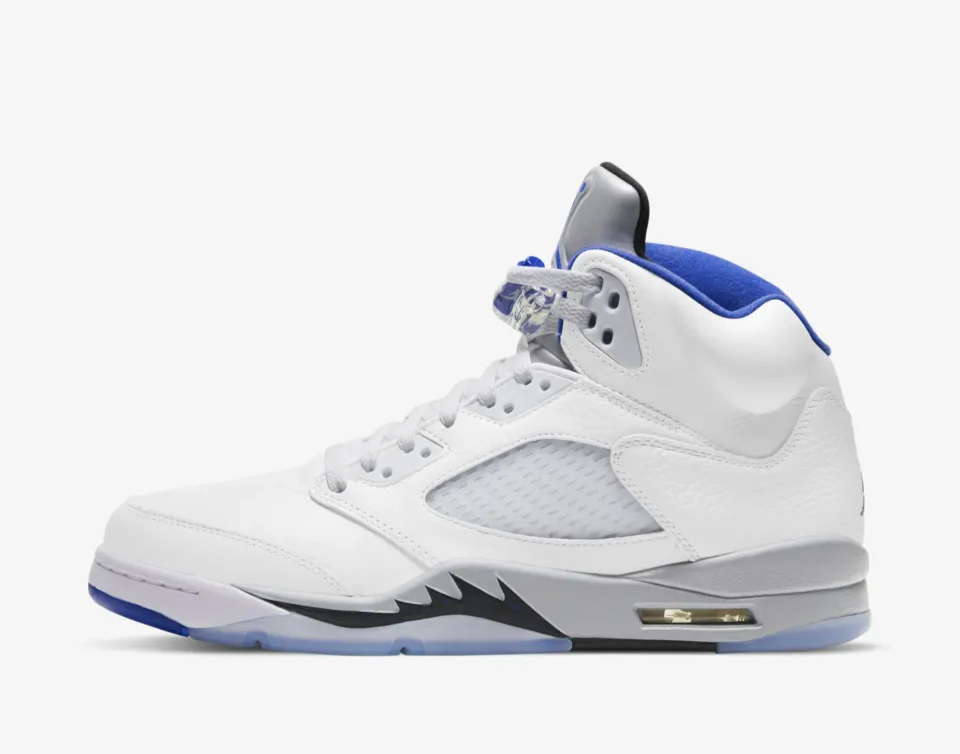 Jordan 5 Retro White Stealth