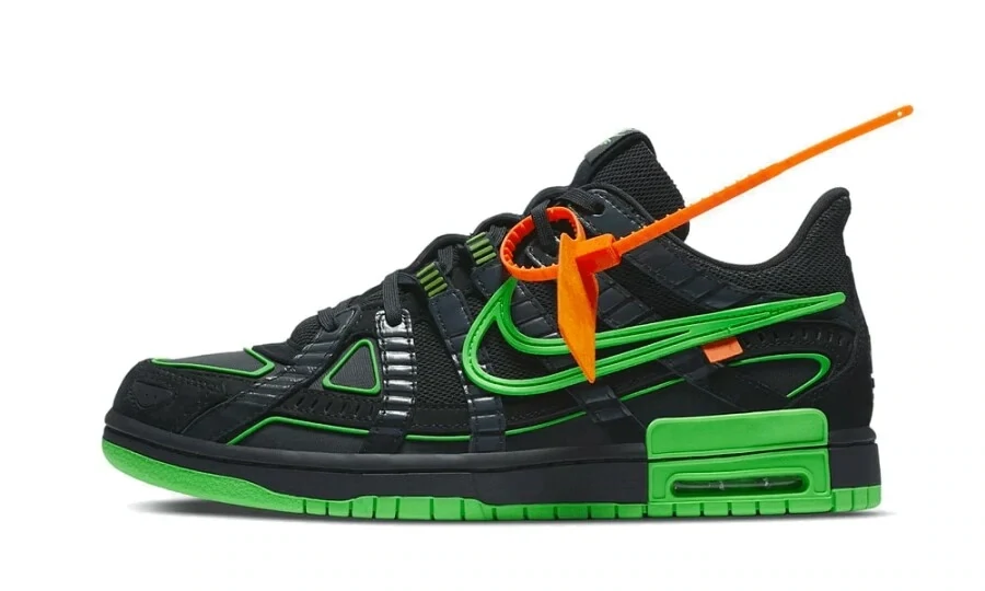 Nike Air Rubber Dunk Off-White Green Strike