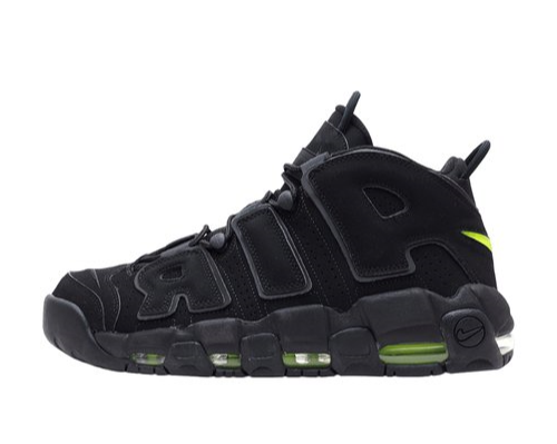 Nike Air More Uptempo Black Volt