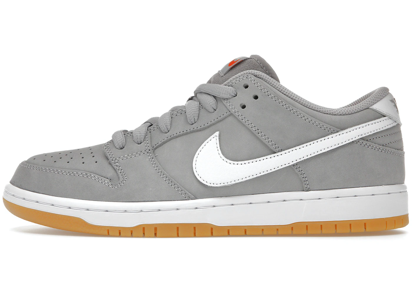 Nike SB Dunk Low Pro ISO Orange Label Wolf Grey Gum