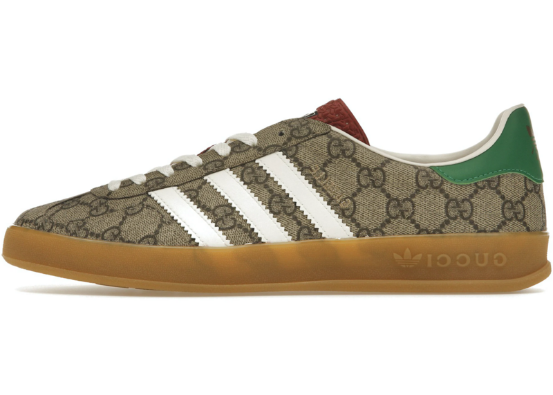 adidas x Gucci Gazelle Beige GG Monogram