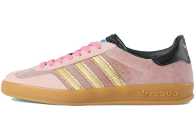 adidas x Gucci Gazelle Pink Velvet