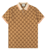 Gucci Polo in Cotone e Seta GG