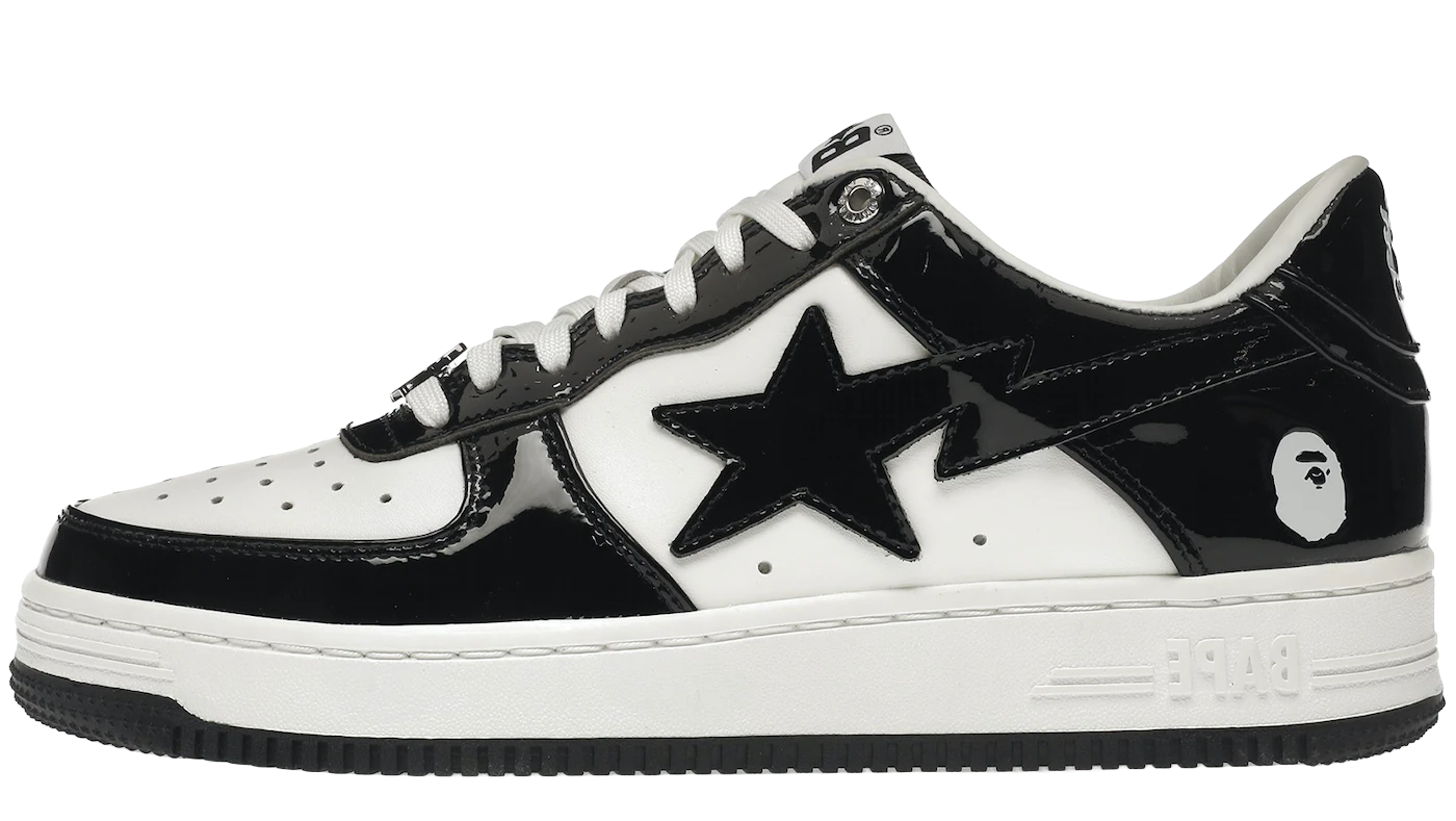 A Bathing Ape Bape Sta Low Black