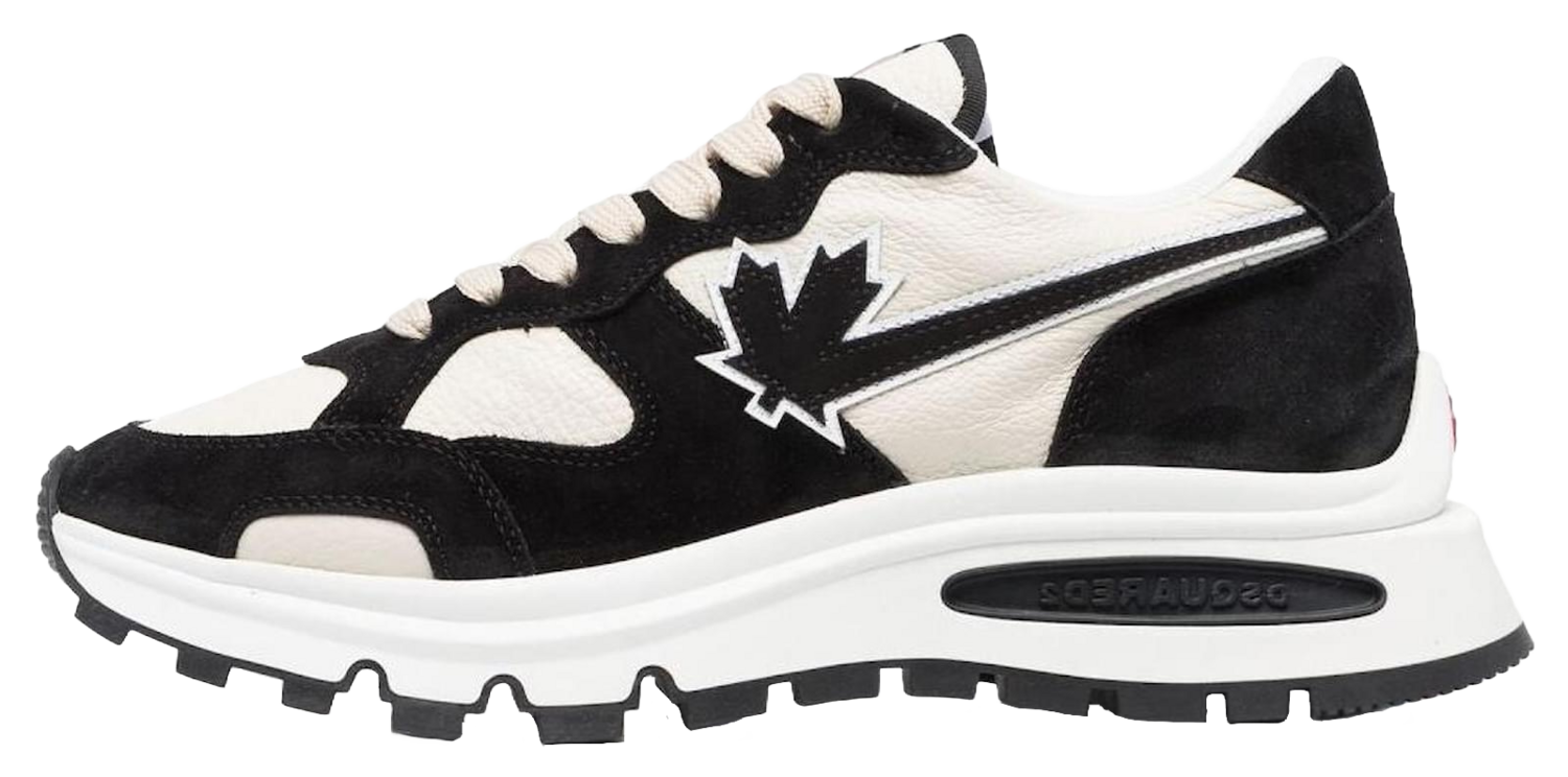 DSQUARED2 Stretched Leaf Run Sneakers