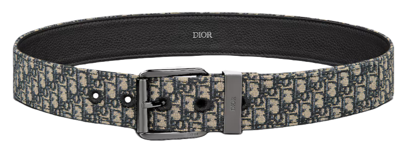 Cintura Christian Dior Jacquard Dior Oblique micro