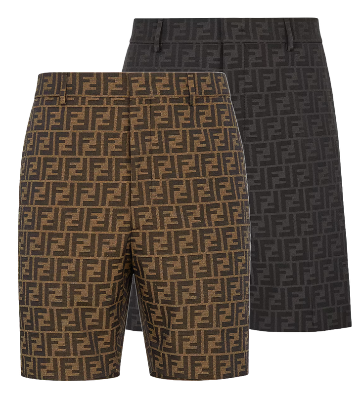 Fendi Bermuda jacquard FF