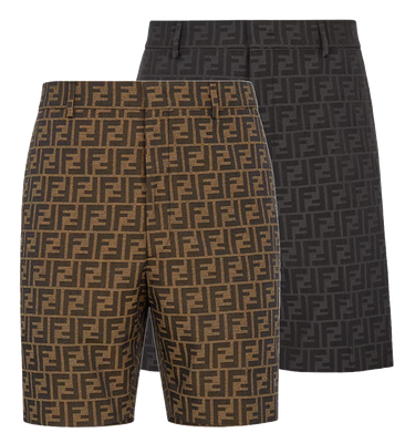 Fendi Bermuda jacquard FF